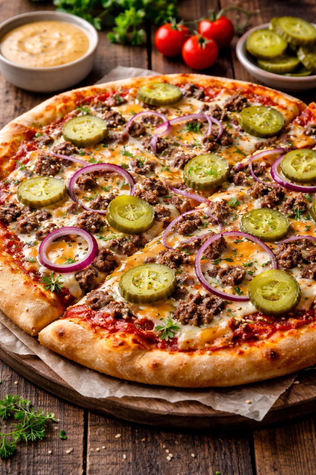 pizza du mois de mars la pizza burger